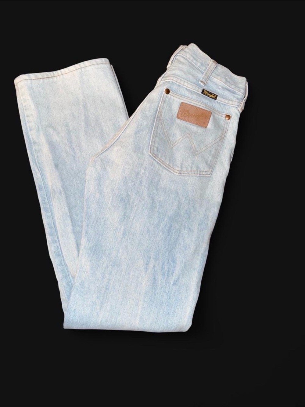 Wrangler Light Wash 80’s Vintage Jeans - Classic Straight Fit